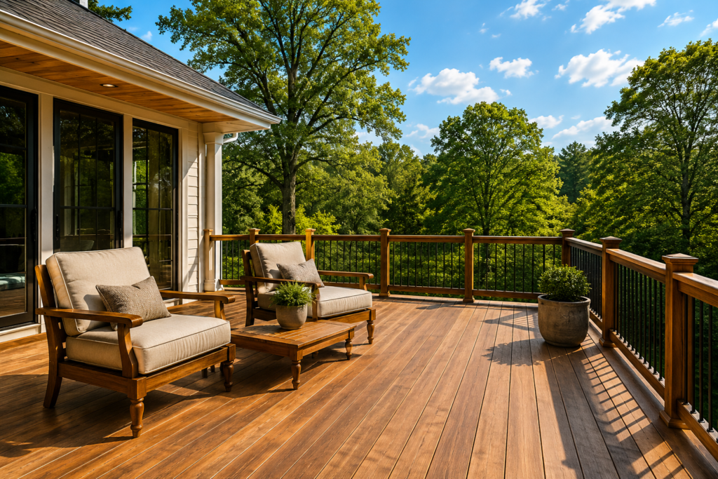 Custom Backyard Deck