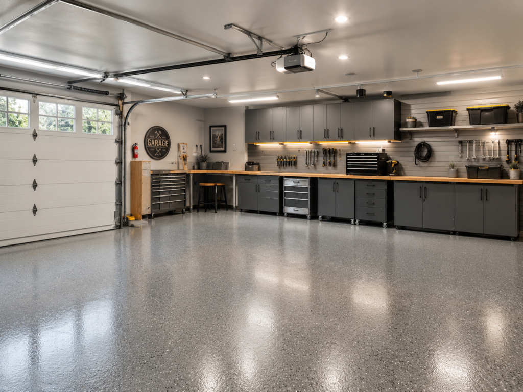 Finished Garage Upgrade
